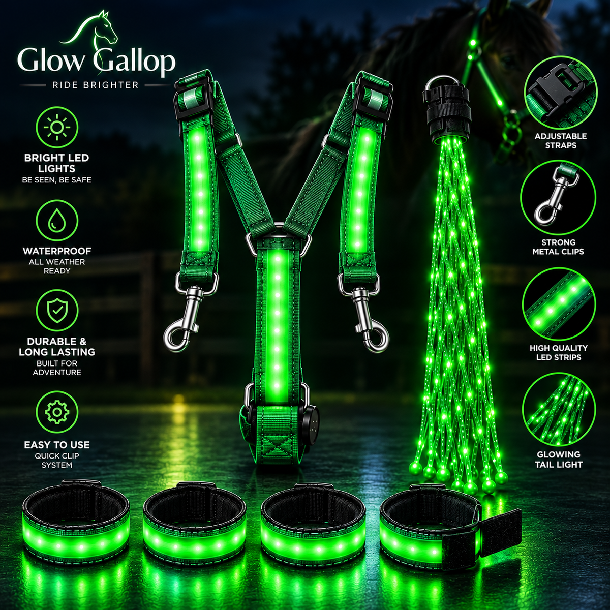 Glow Gallop NightGlow™ Set
